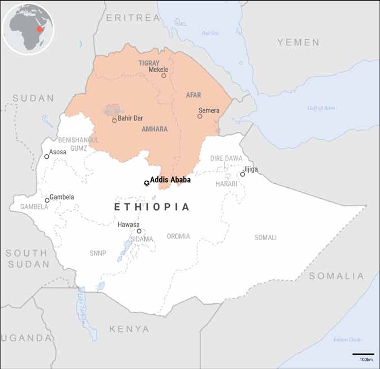 Etiopia-mapa