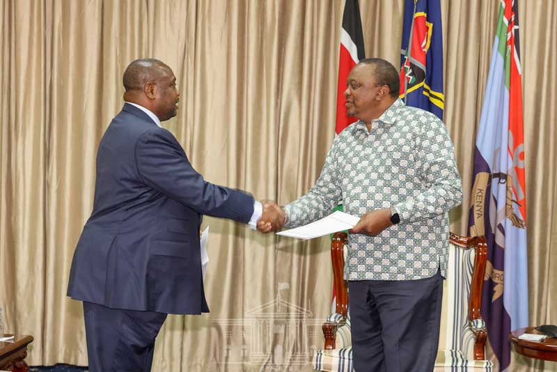 Presidente de Kenya recibe mensaje de homólogo congoleño