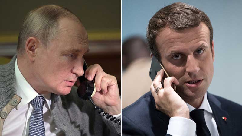 Putin-Macron-conversación-telefónica