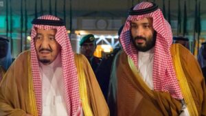Rey y Principe heredero Arabia Saudi