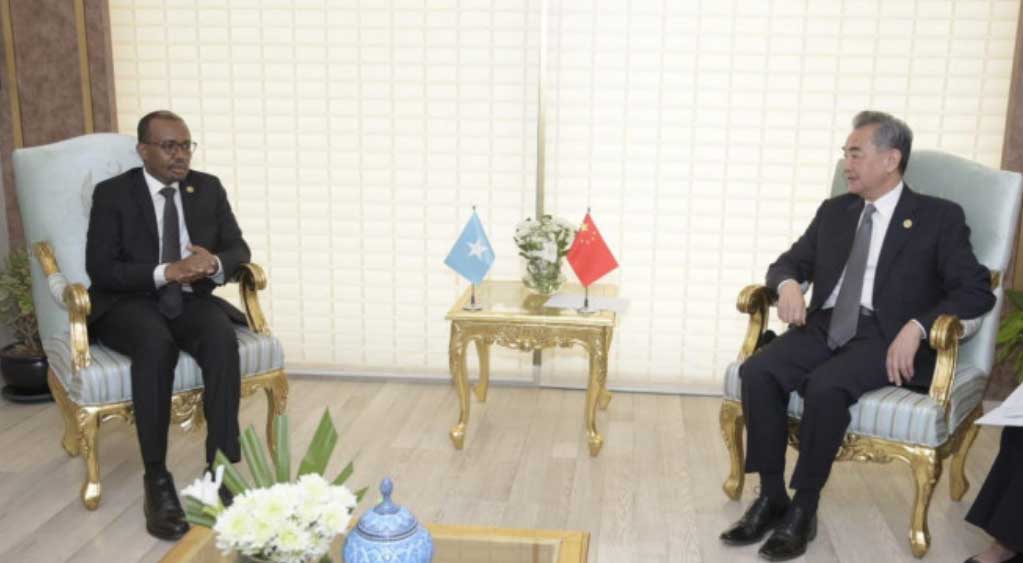 Ponderan voluntad de fortalecer cooperación entre Somalia y China