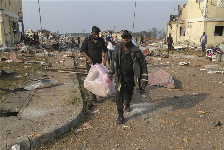 explosion - guinea