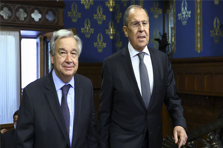 Rusia, ONU, Guterres, Lavrov, conversaciones, Ucrania