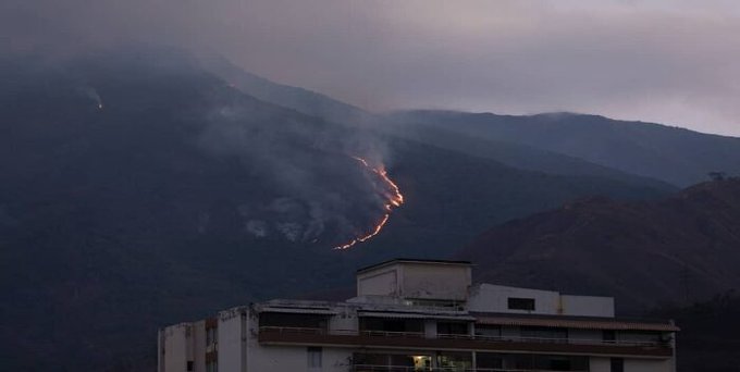 incendio parque nacional venezuela