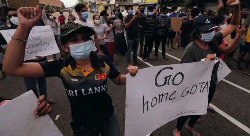 persisten-protestas-en-sri-lanka-para-exigir-dimision-del-presidente