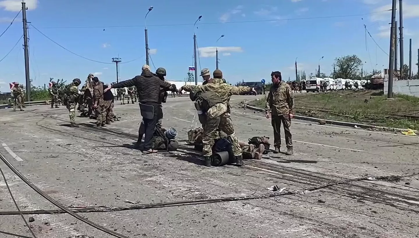 ucrania soldados azovastal