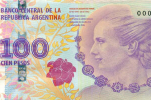 billete 100 evita argentina