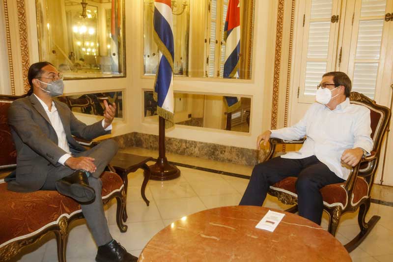 Cuba-Venezuela-cooperación Freddy Ñáñez - Bruno Rodríguez