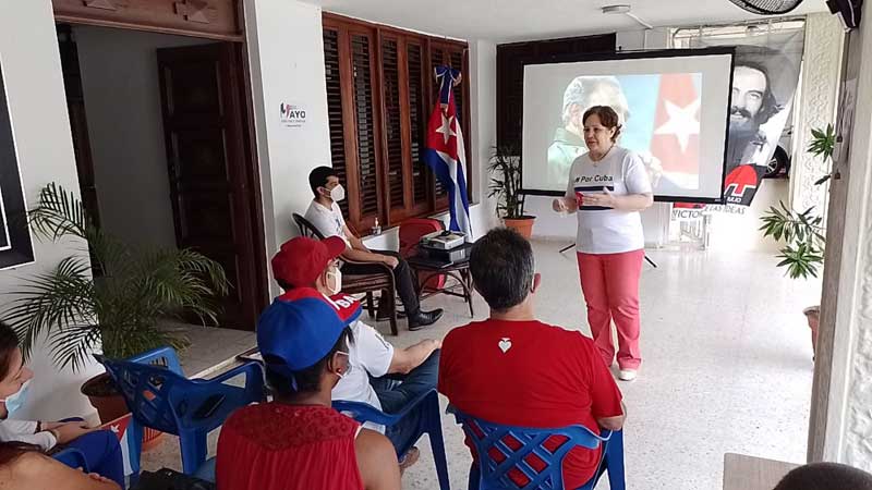 Cubanos en Dominicana ratifican apoyo al socialismo en el 1 de Mayo