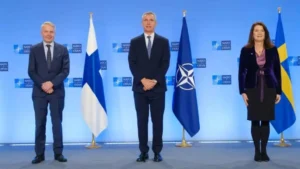 Finlandia y Suecia por adhesion a OTAN