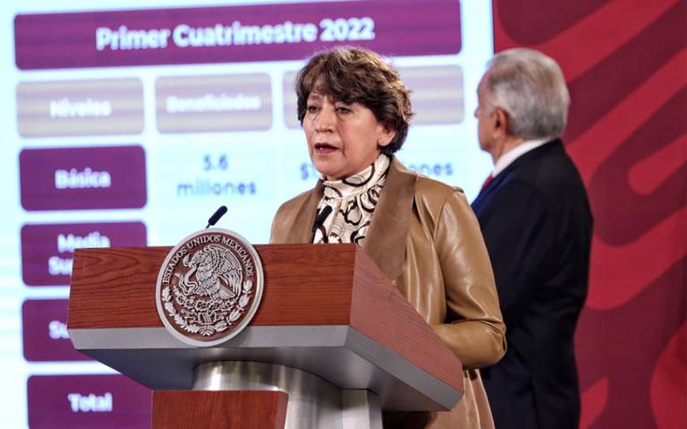 Secretaria de Educación Delfina Gómez - AMLO