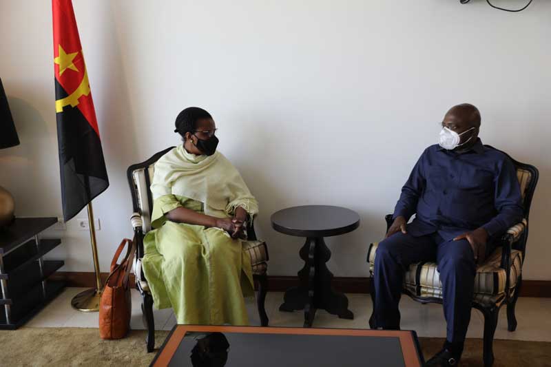 Recibieron en Angola a representante especial de ONU
