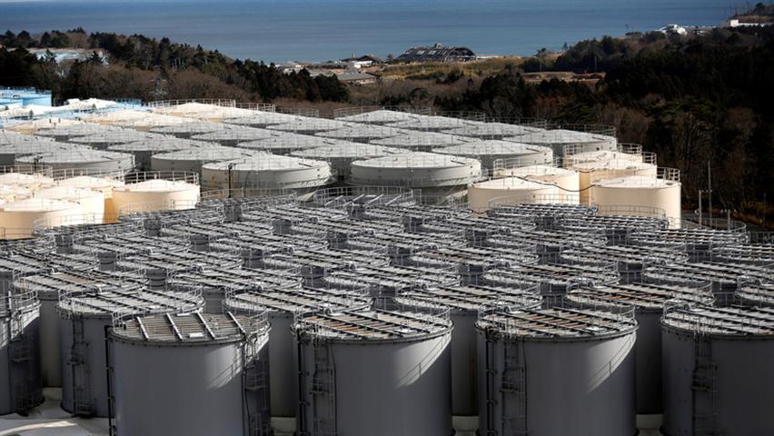 agua radiactiva almacenada en Fukushima