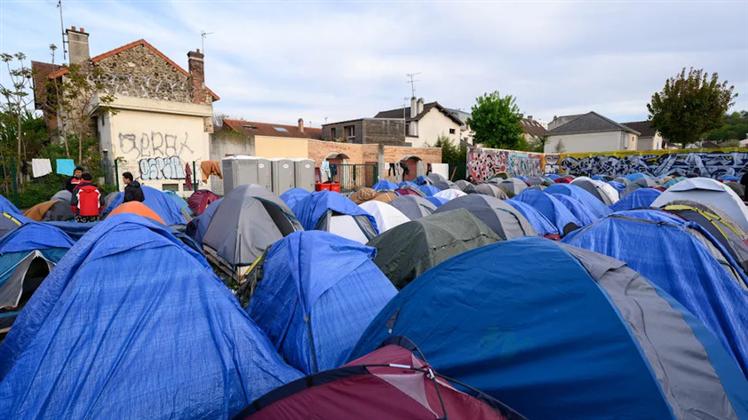 campamento migrantes