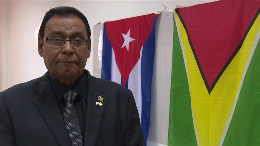 embajador de Guyana en Cuba, Halim Majeed