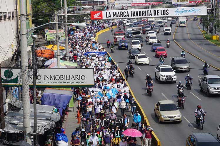 marcha guatemala universidad san carlos 