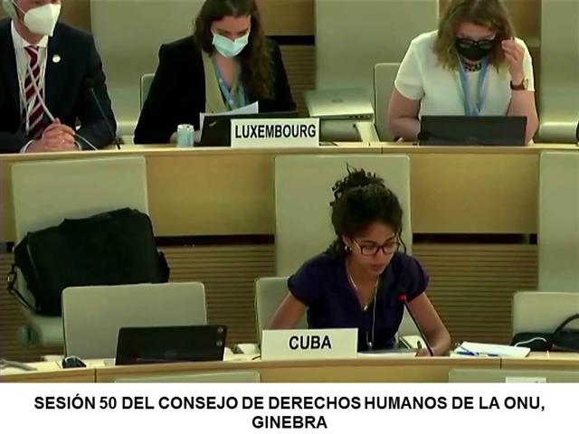 Cuba ratifica en Ginebra compromiso con empoderamiento de la mujer