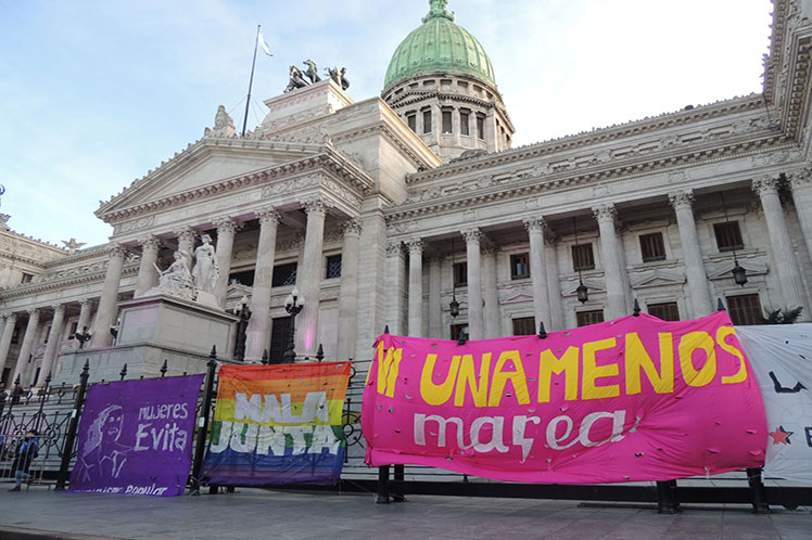 marcha argentina violencia genero