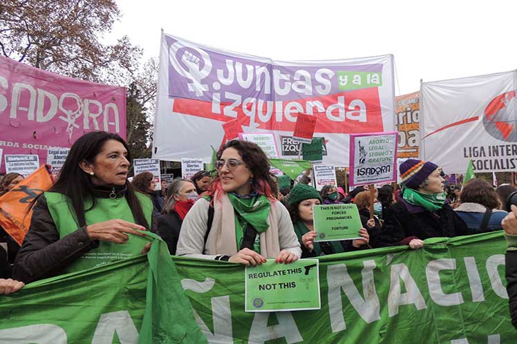 protesta aborto argentina