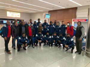 En Uruguay selección fuitbolística Sub-20 de Cuba