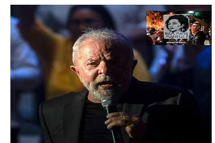 Lula Bolsonaro crimen concejala