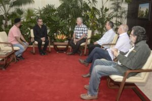 recibe-diaz-canel-a-activistas-de-eeuu-amigos-de-cuba