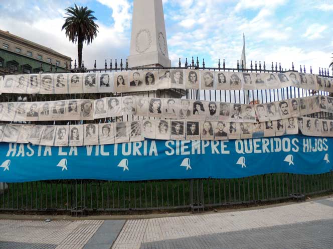 Desaparecidos durante dictadura militar en Argentina