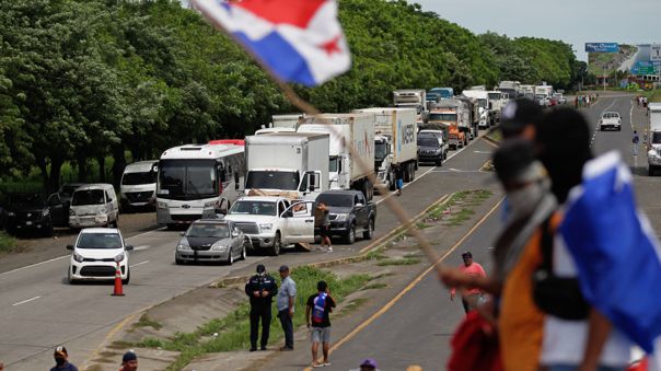 bloqueo carreteras panama