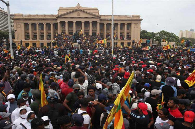 manifestación-sri-lanka