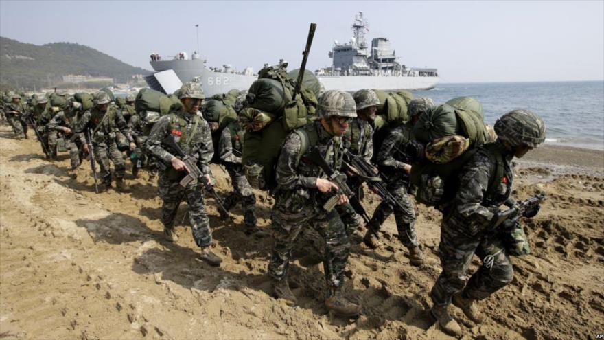 maniobras militares Seul y EEUU