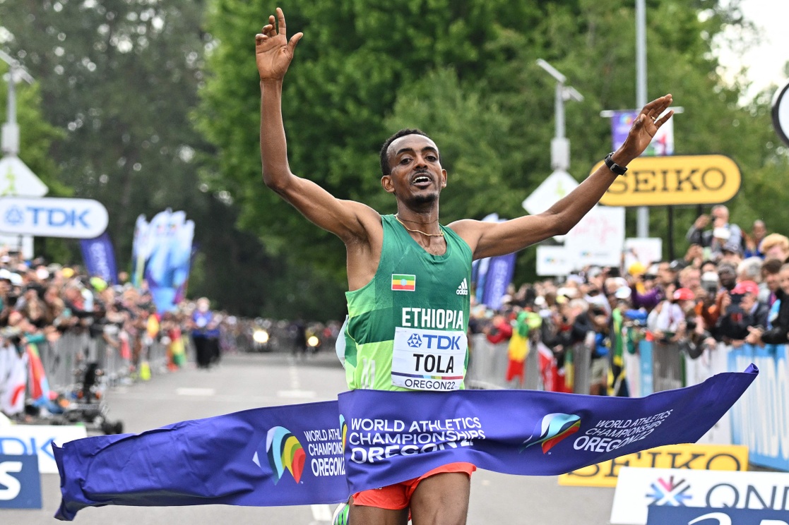 maraton mundialista Etiopia gana