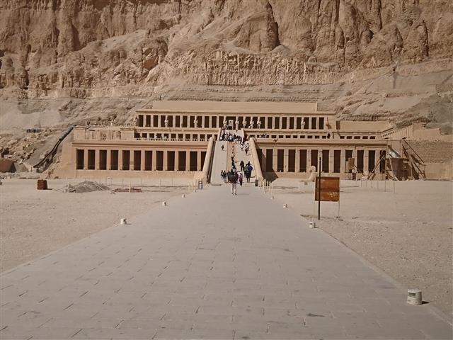 Templo de Hatshetsup en Luxor.