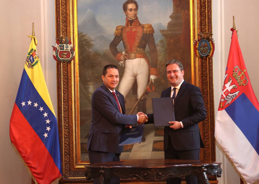 venezuela y serbia