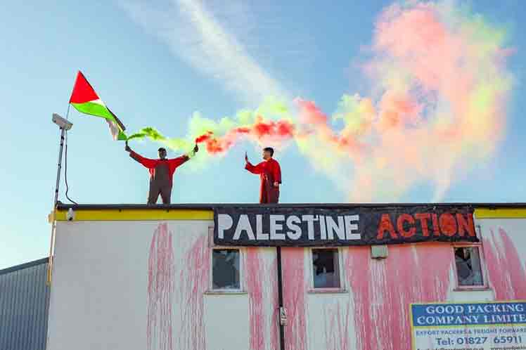 protestan-contra-empresa-britanica-exportadora-de-armas-israelies