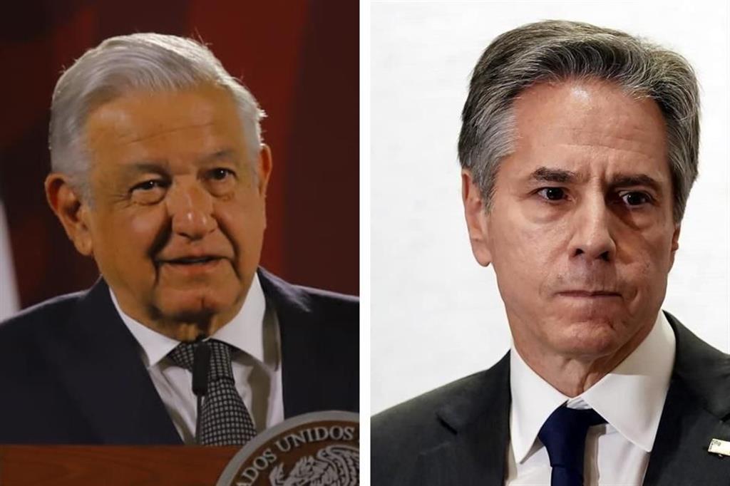 AMLO Blinken reunion