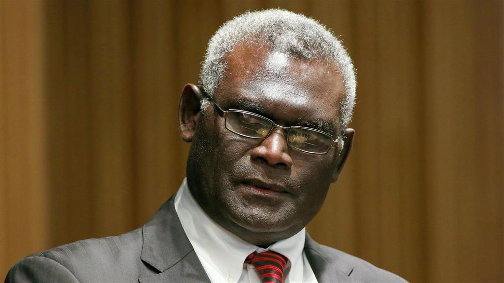 Islas Salomon PM Manasseh Sogavare