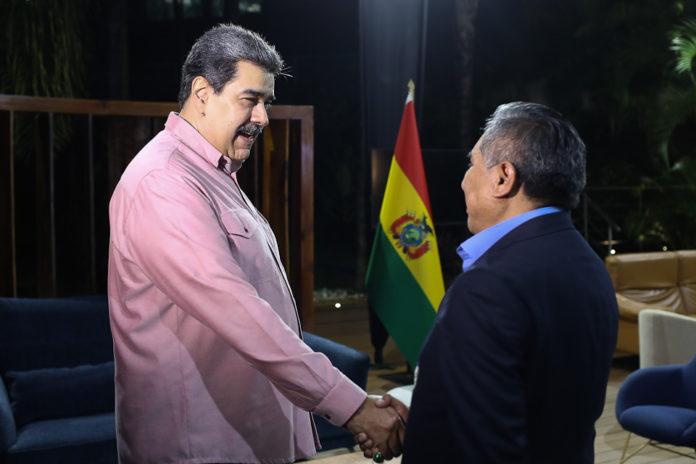 presidente-de-venezuela-recibio-a-canciller-de-bolivia
