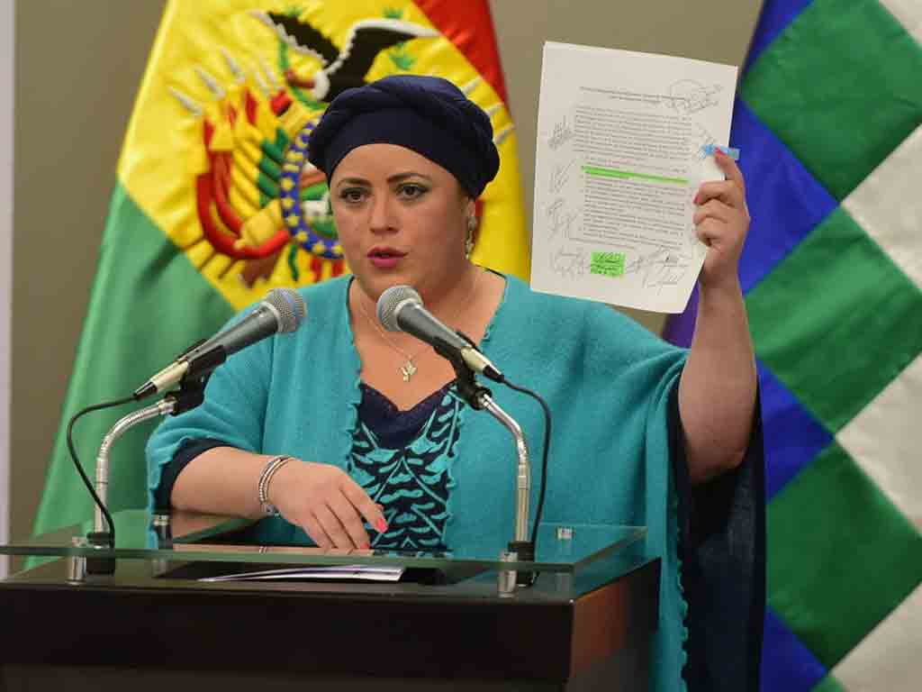 ministra-de-bolivia-denuncia-intencion-desestabilizadora-de-paro