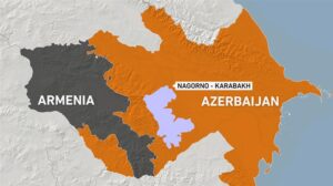 Armenia y Azerbaiyán frontera
