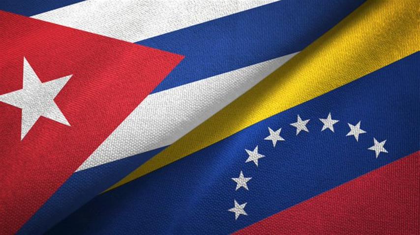 Banderas-Cuba-Venezuela