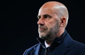 Olympique de Lyon entrenador Peter Bosz