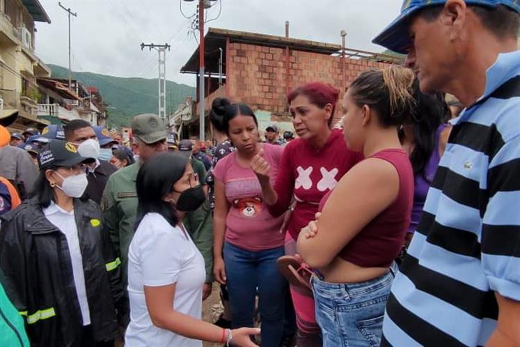Venezuela tragedia Delcy Rodriguez