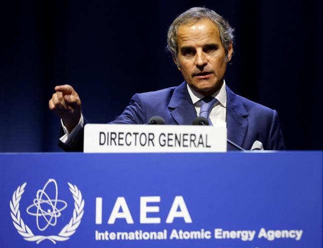 jefe del Organismo Internacional de Energía Atómica (OIEA), Rafael Grossi