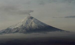 Ecuador volcán Cotopaxi nuevos gases