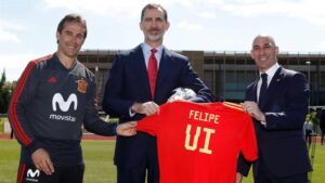 España Felipe VI Mundial fútbol Qatar