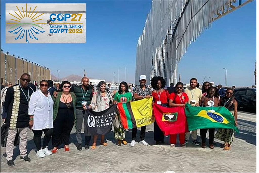Movimientos negros e indigenas de Brasil contra racismo en COP27