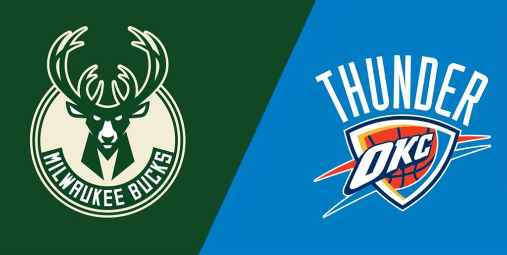 bucks vs thunders NBA