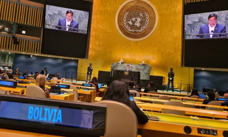 asamblea de la tierra bolivia onu