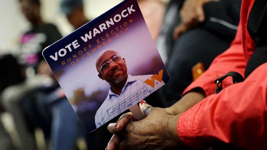 Elecciones Estados Unidos Georgia Raphael Warnock