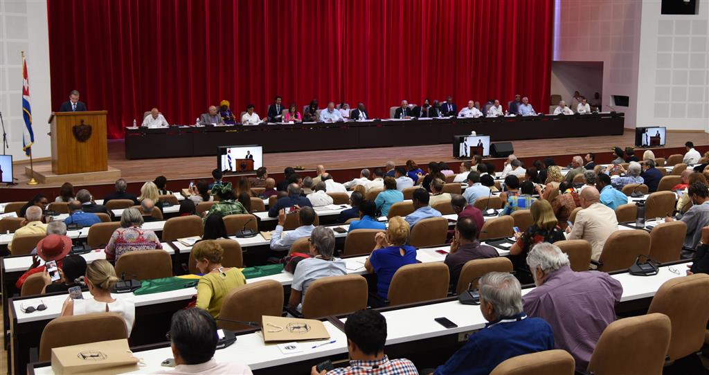 V Conferencia Internacional por el Equilibrio del Mundo, Palacio de Convenciones de la Habana, Cuba.
